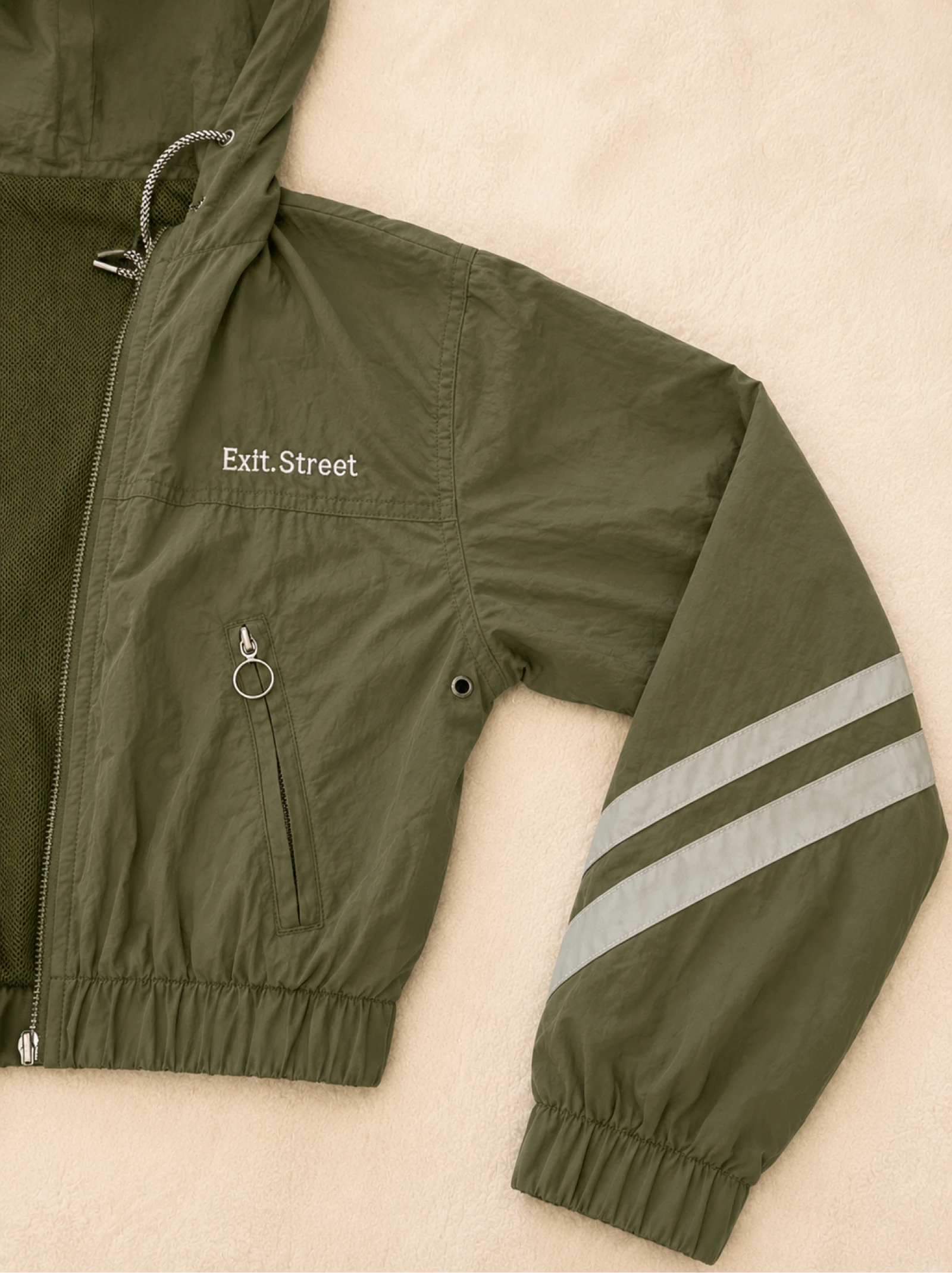 Windbreaker jacket, Bershka – photo 2